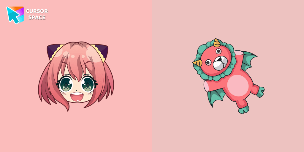 Anya Forger cursor cursor pack