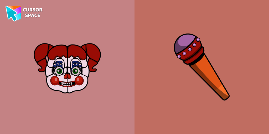 Circus Baby cursor cursor pack