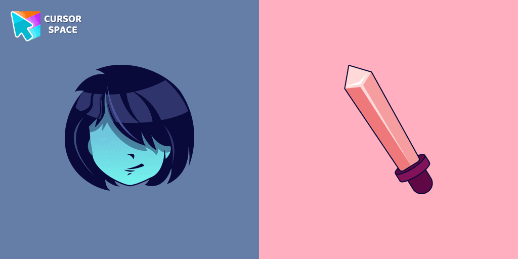 Deltarune Dark World Kris cursor cursor pack