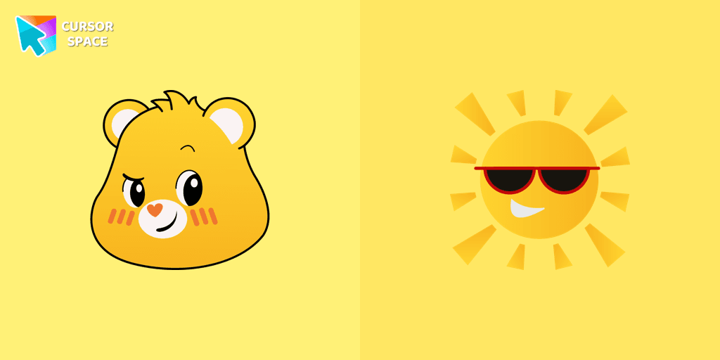 Funshine Bear cursor cursor pack
