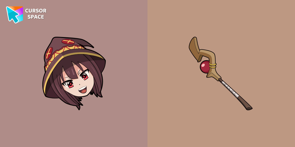Megumin cursor cursor pack
