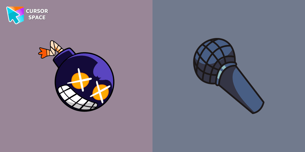 FNF Whitty cursor cursor pack